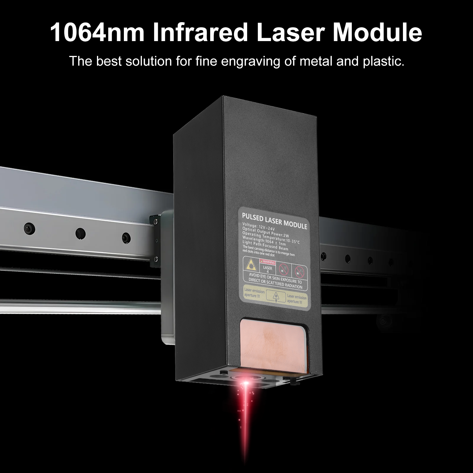 Diode Laser Module - Pulsed Laser Module Laser Head 1064nm