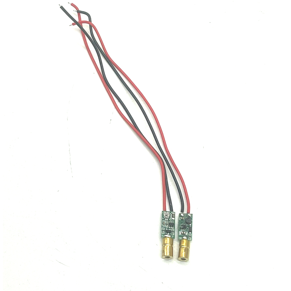 Diode Laser Module - Mini Brass 450nm 5mw Blue Dot