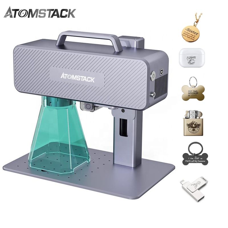 Industrial Grade Laser Engraver - ATOMSTACK M4 Desktop Mini Handheld Industrial