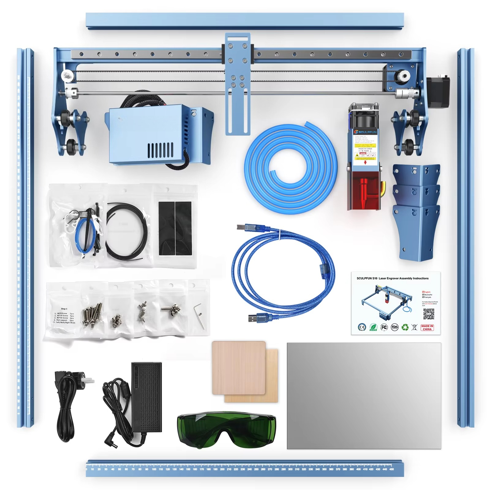 For S10 Laser Engraving Machin – Industrial Grade Laser Engraver recenzja i cena
