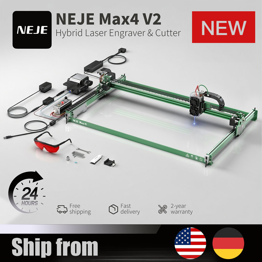 NEJE Max4 V2 E80 80W Laser Eng – Industrial Grade Laser Engraver recenzja i cena