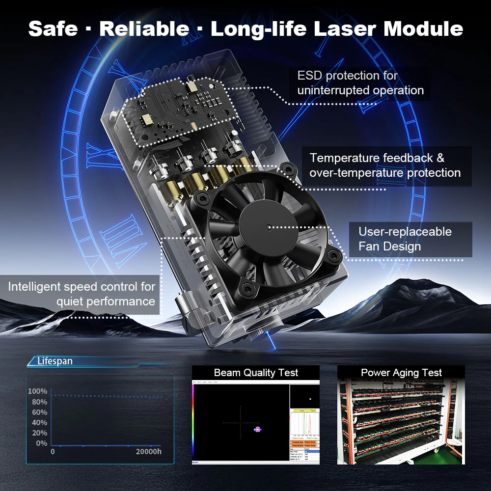 NEJE Max4 V2 E80 80W Laser Eng – Industrial Grade Laser Engraver recenzja i cena