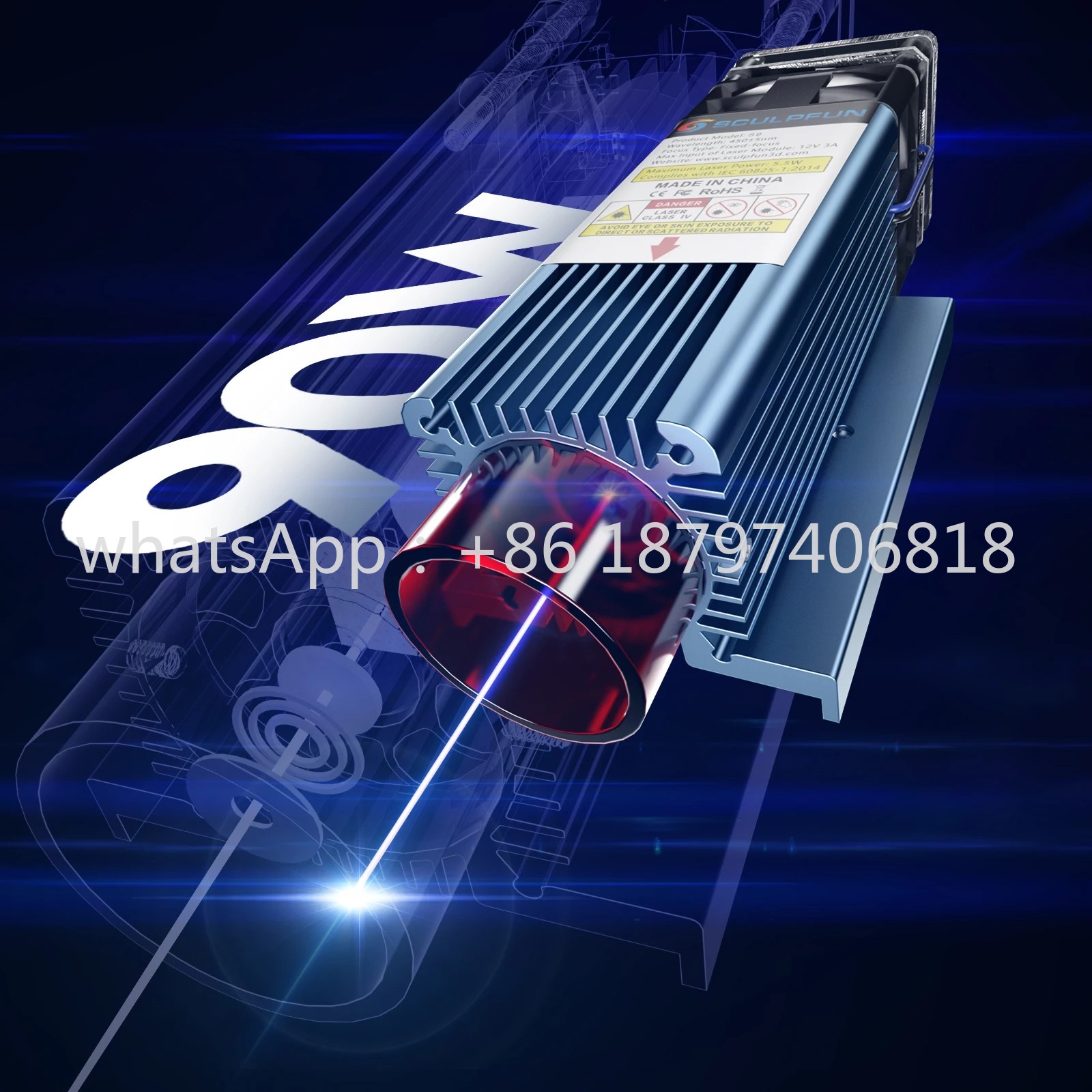 Special effect laser module S9 – Diode Laser Module recenzja i cena