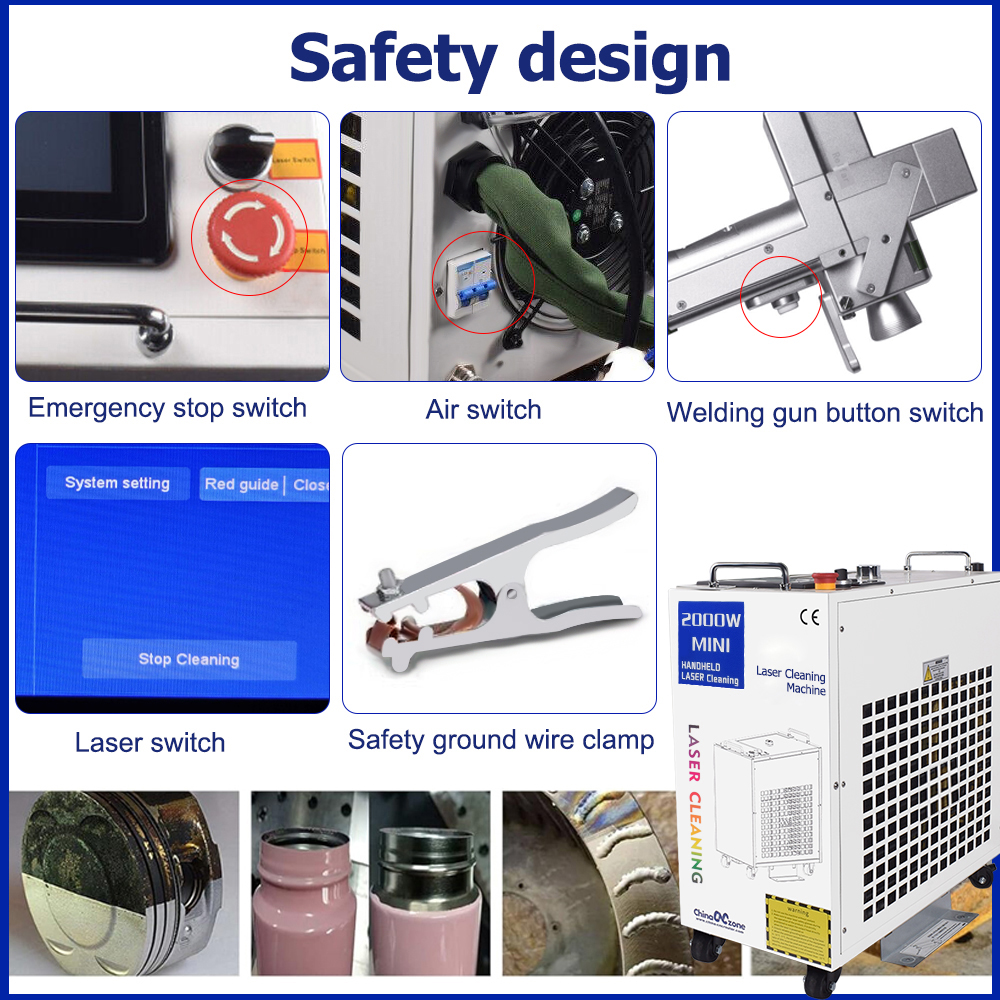 2000W Cleaning Machine Fiber L – Industrial Laser Rust Remover recenzja i cena
