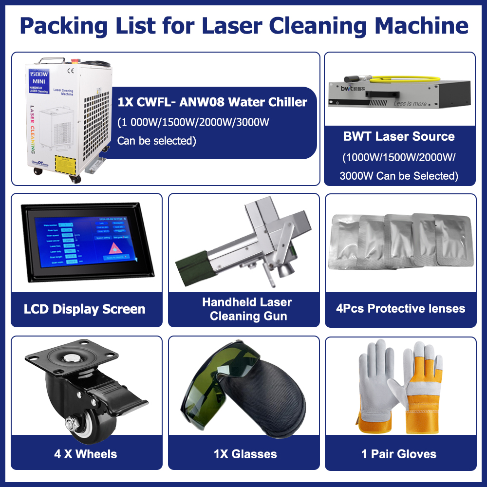 2000W Cleaning Machine Fiber L – Industrial Laser Rust Remover recenzja i cena