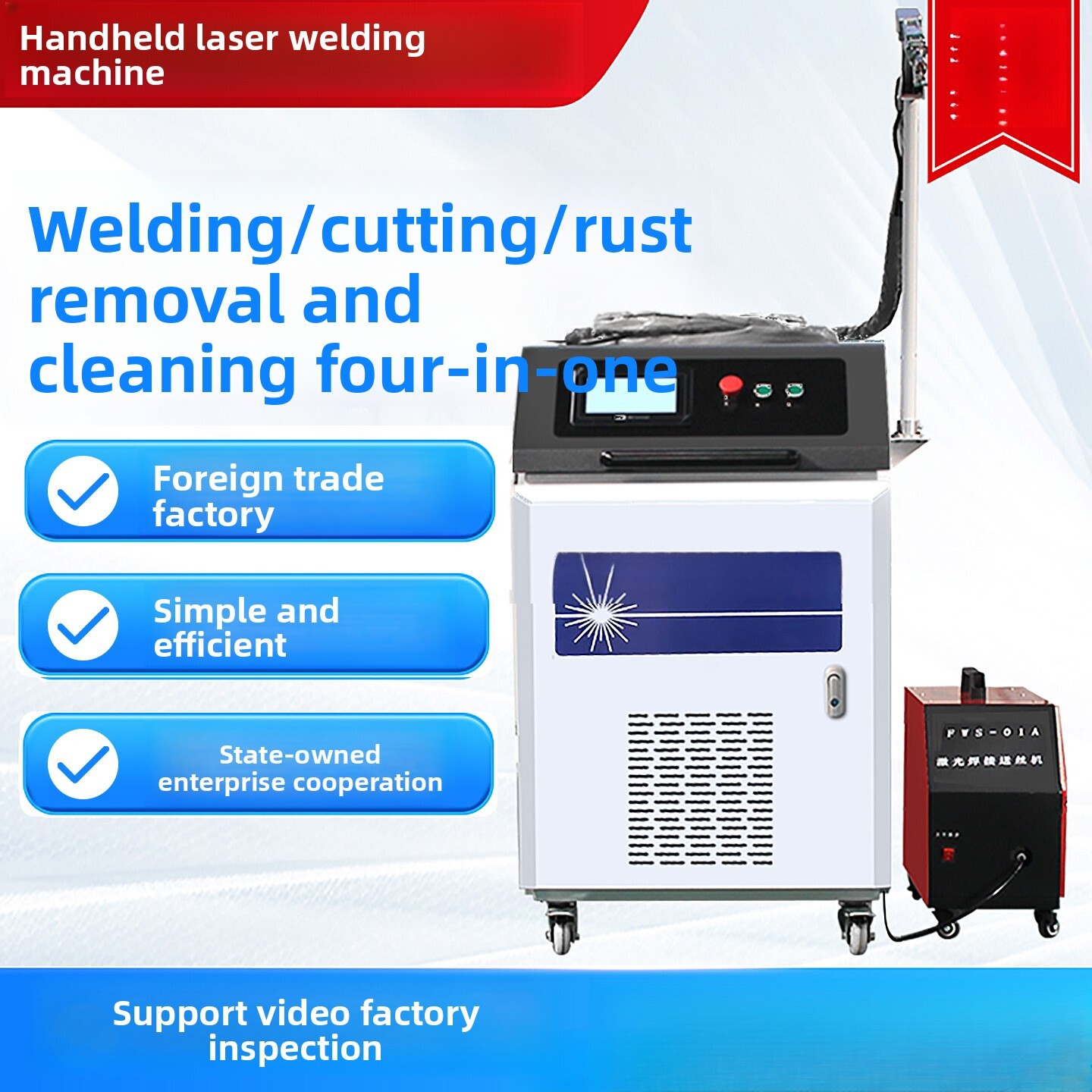 Handheld Industrial Fully Auto – Industrial Laser Rust Remover recenzja i cena