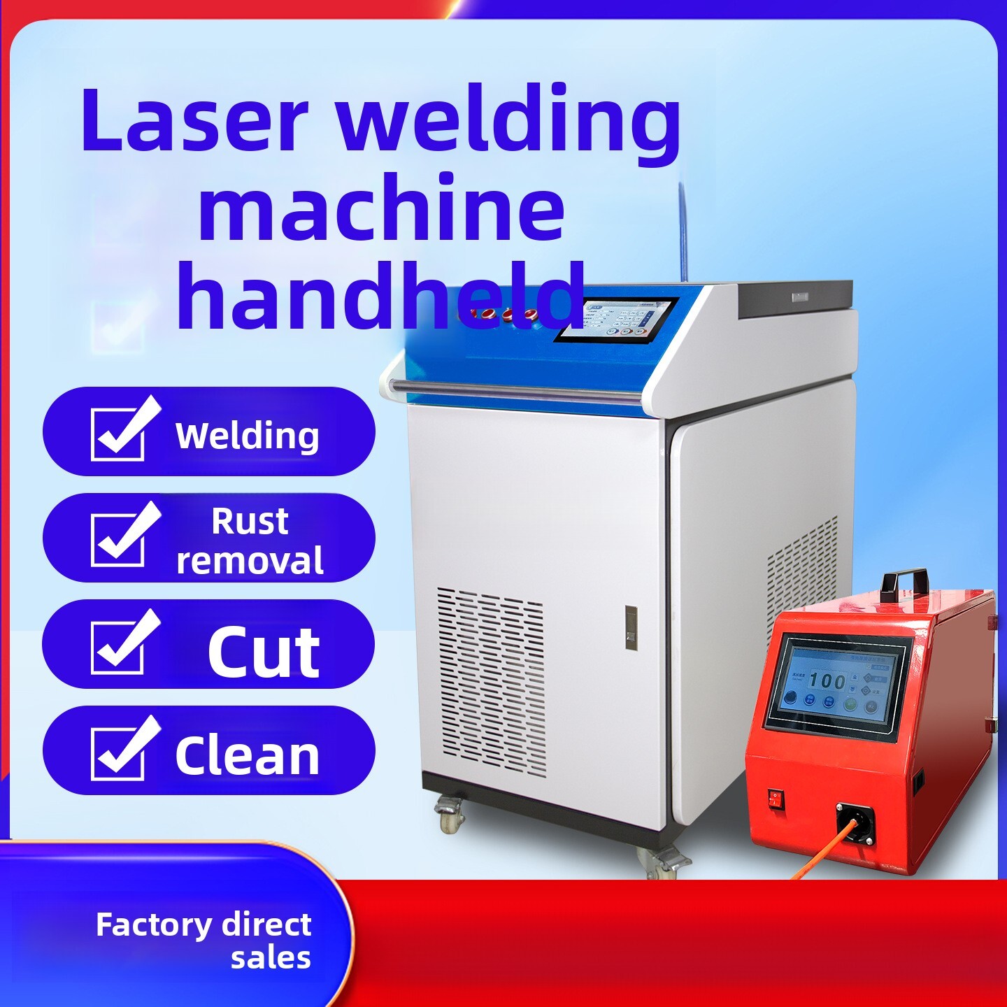 Handheld Industrial Fully Auto – Industrial Laser Rust Remover recenzja i cena