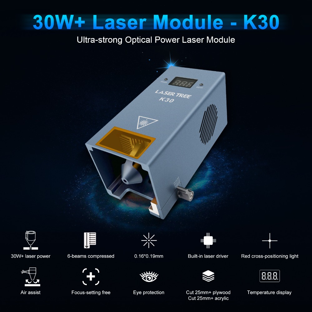 20W 455nm Blue Diode Laser Mod – Diode Laser Module recenzja i cena