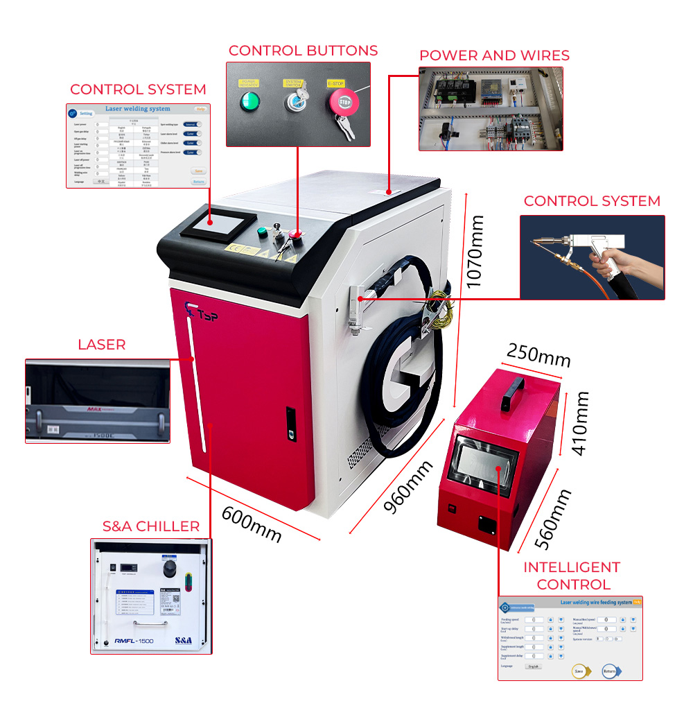 Factory Direct Sales 1000w 200 – Industrial Laser Welding Machine For Sale recenzja i cena