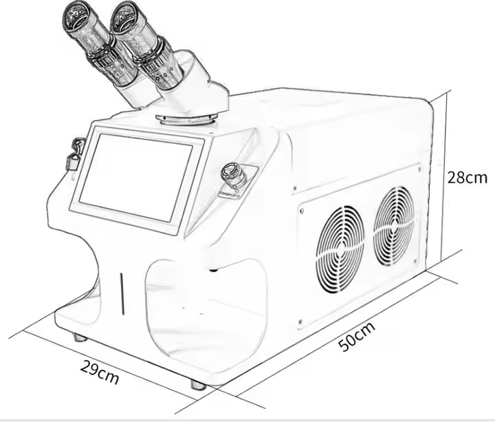 150W Mini Desktop YAG Laser We – Industrial Yag Laser recenzja i cena