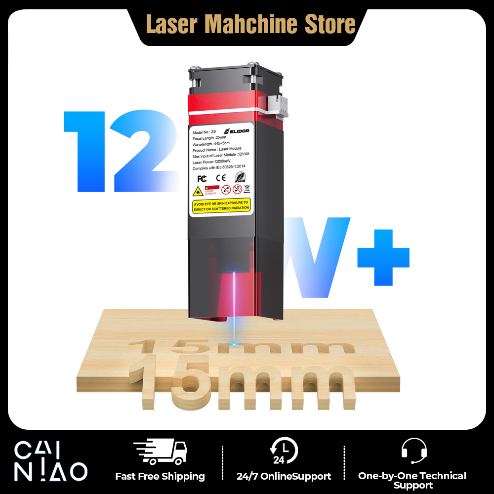 ELIDOR Z6 6W/12W Laser Module  – Diode Laser Module recenzja i cena
