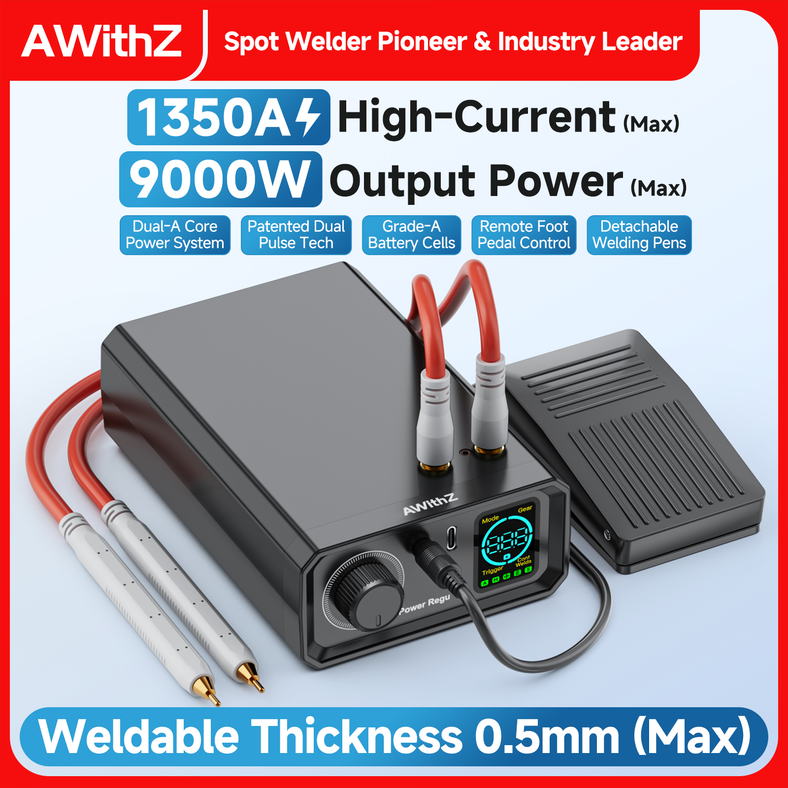 Awithz 9000W Spot Welder High  – Industrial Laser Welder Constant recenzja i cena