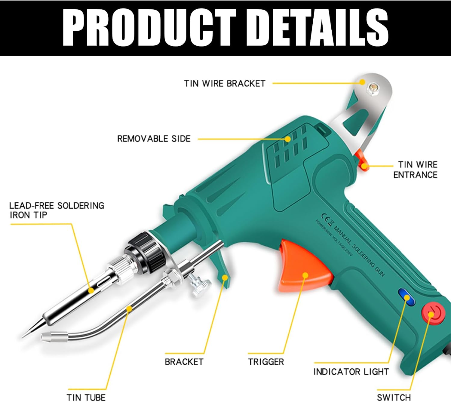 60W 110V/220V Electric Solderi – Industrial Laser Welding Tool recenzja i cena