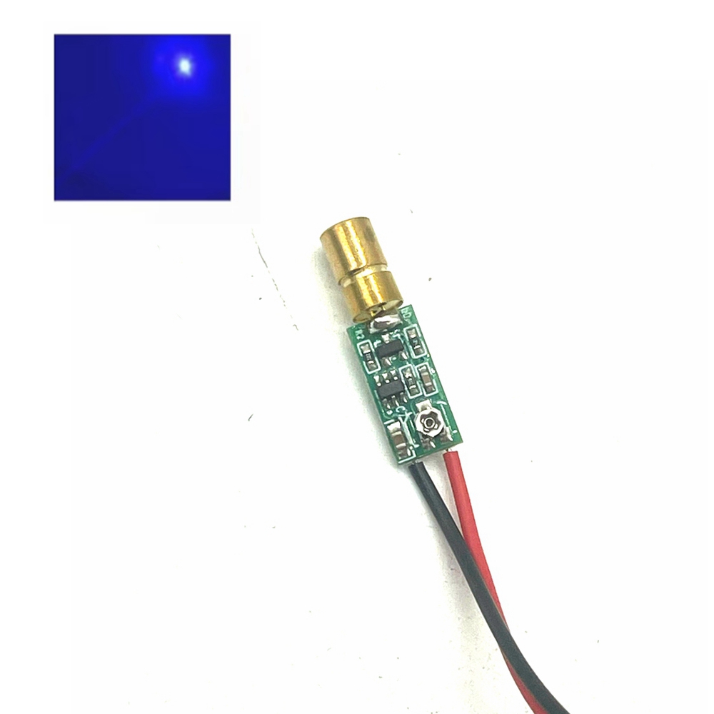 Mini Brass 450nm 5mw Blue Dot  – Diode Laser Module recenzja i cena