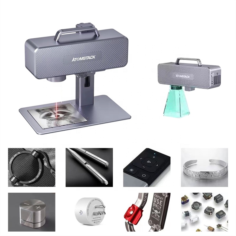 ATOMSTACK M4 Desktop Mini Hand – Industrial Grade Laser Engraver recenzja i cena